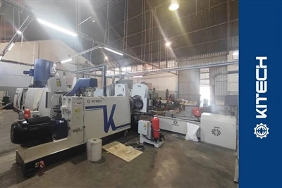 Nuevo proyecto en Namibia: Máquina peletizadora compactadora de doble etapa K...