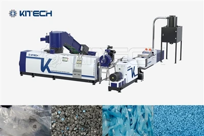 Kitech Machinery demuestra con éxito el sistema de peletización de la serie K...