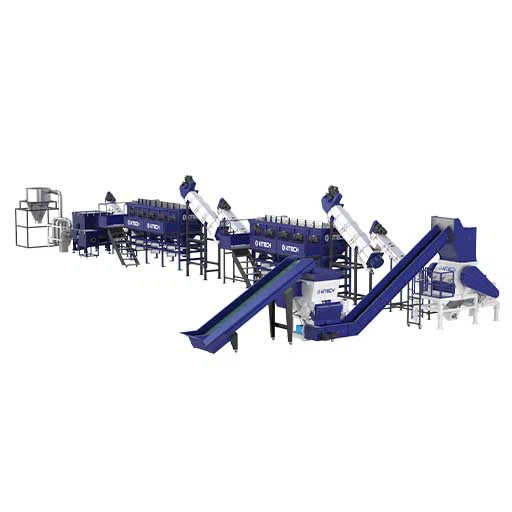 Lavadora de plásticos duros de la serie KWPH